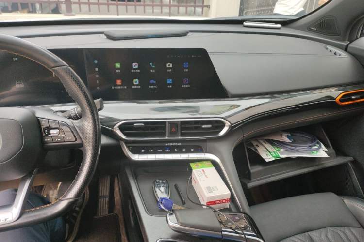 Used CHANGAN UNI-T 2022 1.5T Sport Edition Flagship Version Audio And AC Panel