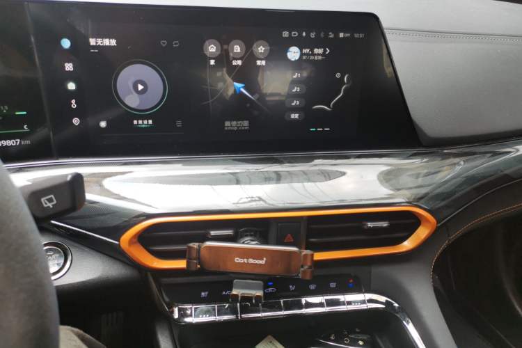Used CHANGAN UNI-T 2022 1.5T Sport Edition Flagship Version Audio And AC Panel