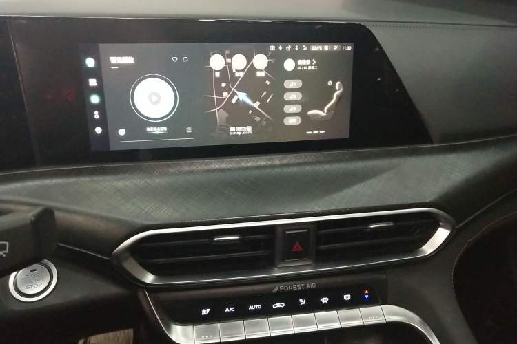 Used CHANGAN UNI-T 2022 1.5T Prestige Version Audio And AC Panel