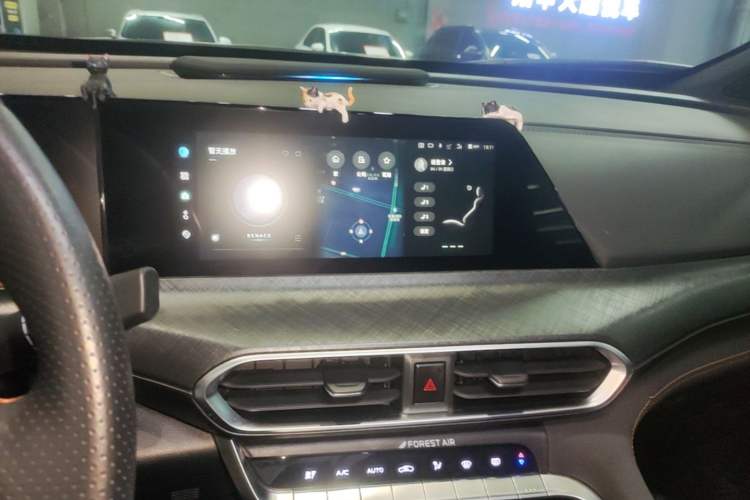 Used CHANGAN UNI-T 2022 1.5T Sport Edition Premium Version Audio And AC Panel