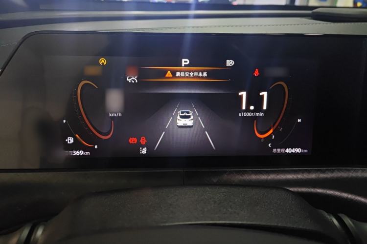 Used CHANGAN UNI-T 2022 1.5T Prestige Version Instrument Cluster