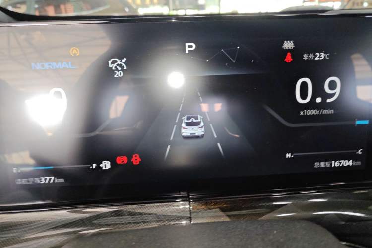 Used CHANGAN UNI-T 2022 1.5T Sport Edition Flagship Version Instrument Cluster