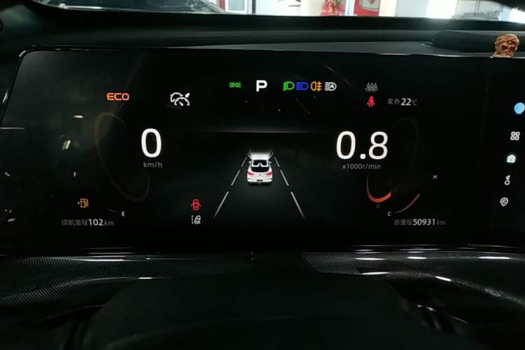 Used CHANGAN UNI-T 2022 1.5T Sport Edition Flagship Version Instrument Cluster