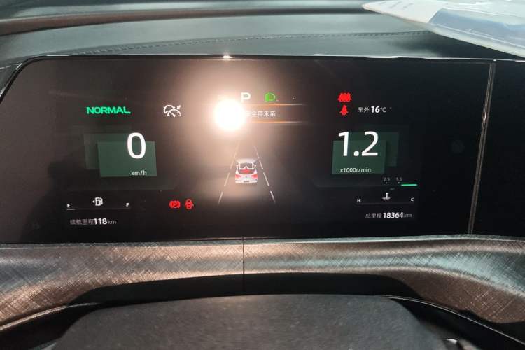 Used CHANGAN UNI-T 2022 1.5T Prestige Version Instrument Cluster