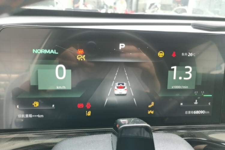 Used CHANGAN UNI-T 2022 1.5T Flagship Edition Instrument Cluster