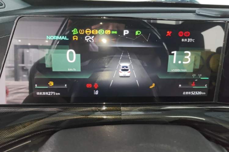 Used CHANGAN UNI-T 2022 1.5T Sport Edition Flagship Version Instrument Cluster