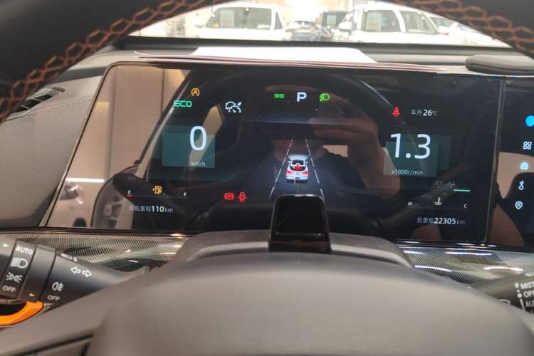 Used CHANGAN UNI-T 2022 1.5T Sport Edition Flagship Version Instrument Cluster