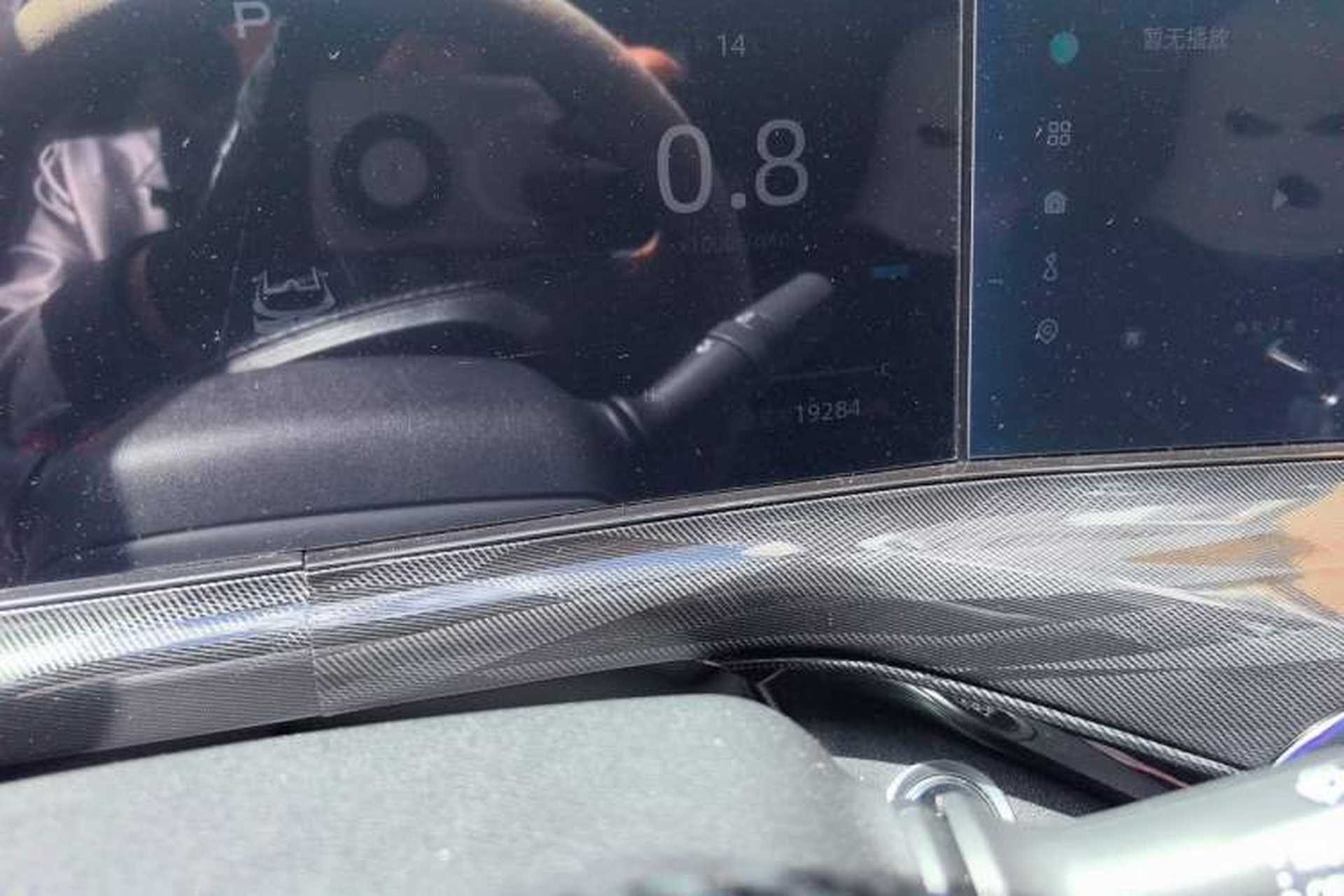 Used CHANGAN UNI-T 2022 1.5T Flagship Edition Odometer Close Up