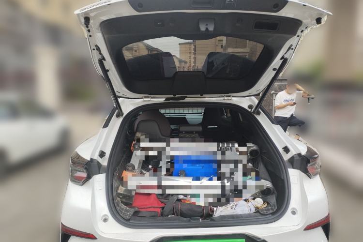 Used CHANGAN UNI-T 2022 1.5T Sport Edition Flagship Version Trunk
