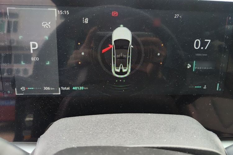 Used CHANGAN UNI-T 2023 Second-Generation 1.5T Prestige Model Instrument Cluster