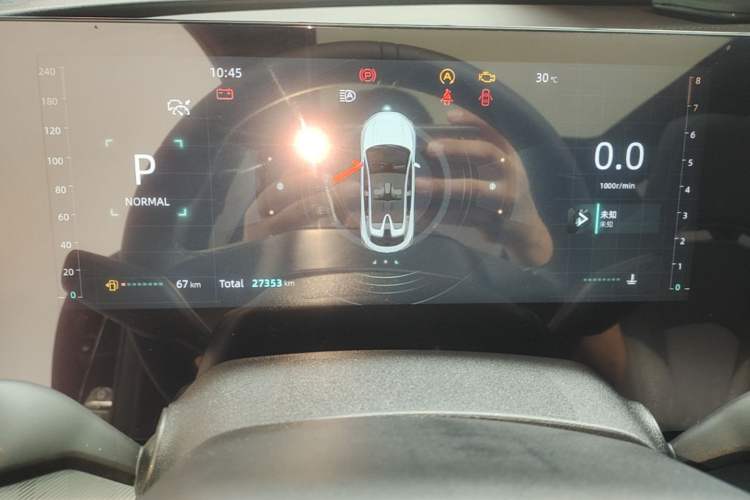 Used CHANGAN UNI-T 2023 Second-Generation 1.5T Prestige Model Instrument Cluster