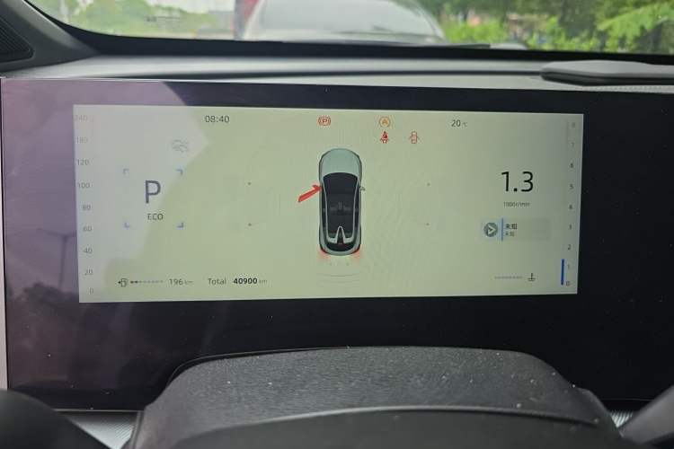 Used CHANGAN UNI-T 2023 Second-Generation 1.5T Prestige Model Instrument Cluster