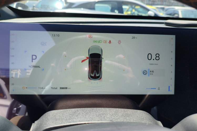 Used CHANGAN UNI-T 2023 2nd Generation 1.5T Sport Edition Flagship Version Instrument Cluster