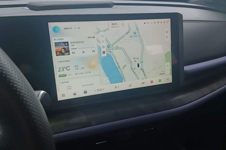 Used CHANGAN UNI-T 2023 2nd Generation 1.5T Sport Edition Flagship Version Audio And AC Panel