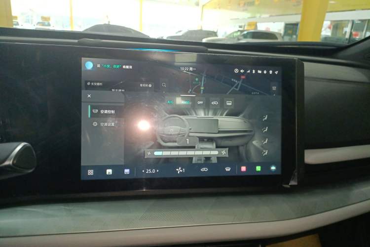 Used CHANGAN UNI-T 2023 Second-Generation 1.5T Prestige Model Audio And AC Panel