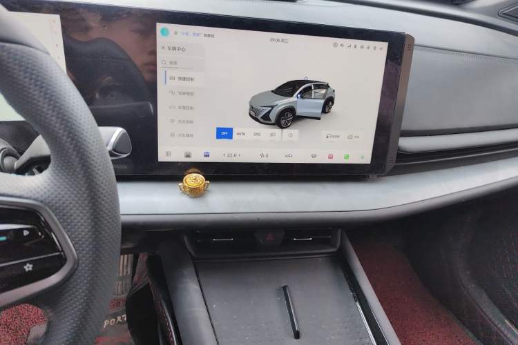 Used CHANGAN UNI-T 2023 Second-Generation 1.5T Prestige Model Audio And AC Panel