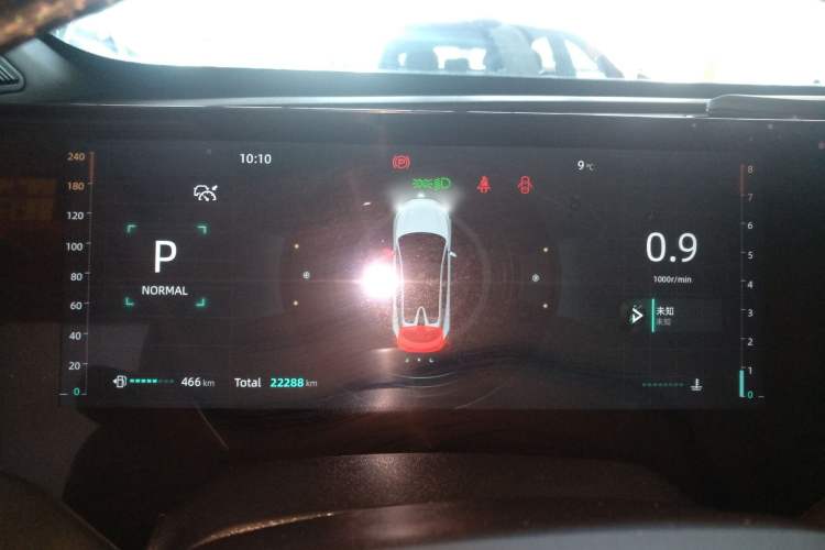 Used CHANGAN UNI-T 2023 Second-Generation 1.5T Prestige Model Instrument Cluster