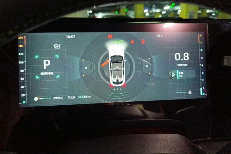 Used CHANGAN UNI-T 2023 2nd Generation 1.5T Sport Edition Flagship Version Instrument Cluster