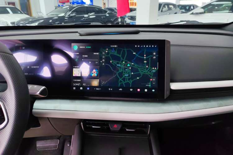 Used CHANGAN UNI-T 2023 Second-Generation 1.5T Prestige Model Audio And AC Panel