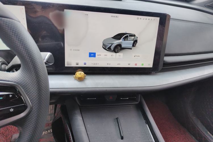 Used CHANGAN UNI-T 2023 Second-Generation 1.5T Prestige Model Audio And AC Panel