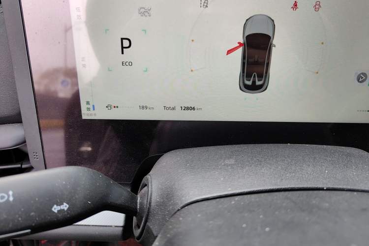 Used CHANGAN UNI-T 2023 Second-Generation 1.5T Prestige Model Odometer Close Up