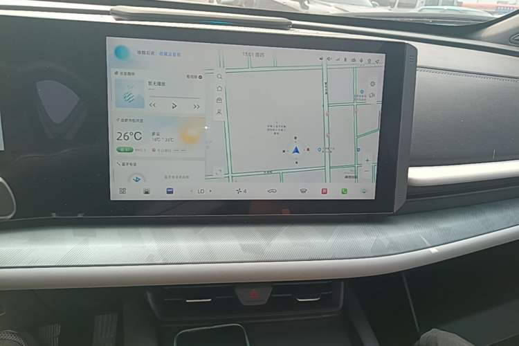 Used CHANGAN UNI-T 2023 2nd Generation 1.5T Excellence Version Audio And AC Panel