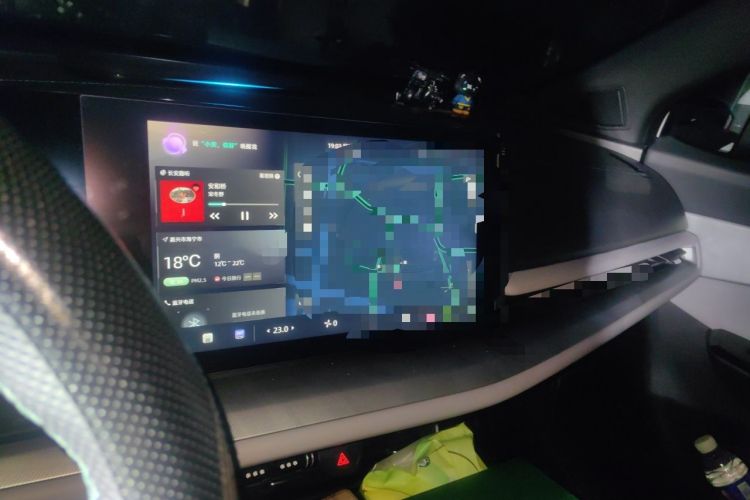 Used CHANGAN UNI-T 2023 Second-Generation 1.5T Prestige Model Audio And AC Panel