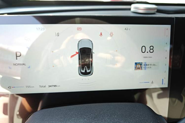 Used CHANGAN UNI-T 2023 Second-Generation 1.5T Prestige Model Instrument Cluster