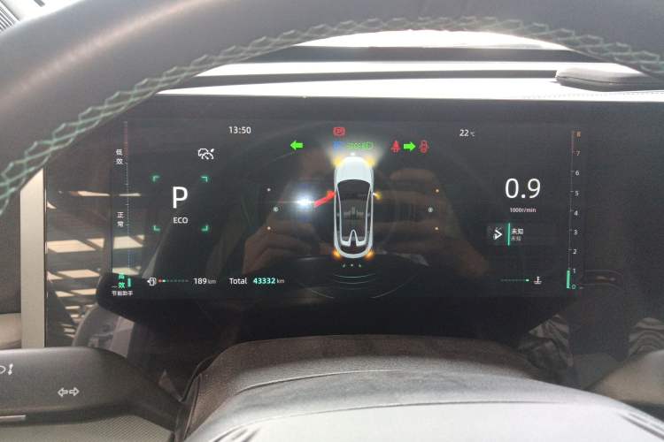 Used CHANGAN UNI-T 2023 Second-Generation 1.5T Prestige Model Instrument Cluster