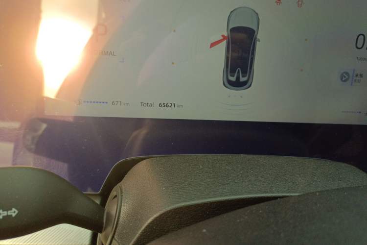 Used CHANGAN UNI-T 2023 2nd Generation 1.5T Flagship Version Odometer Close Up