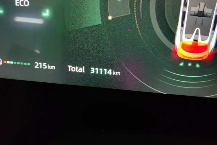 Used CHANGAN UNI-T 2023 2nd Generation 1.5T Luxury Version Odometer Close Up