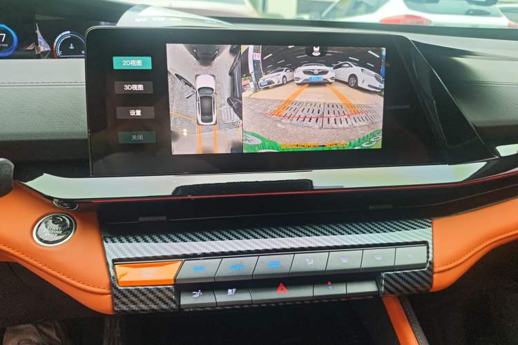 Used CHANGAN UNI-V 2023 1.5T Sport Edition Audio And AC Panel