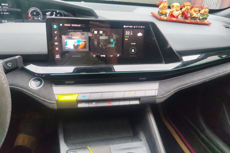 Used CHANGAN UNI-V 2022 1.5T Sport Edition Audio And AC Panel