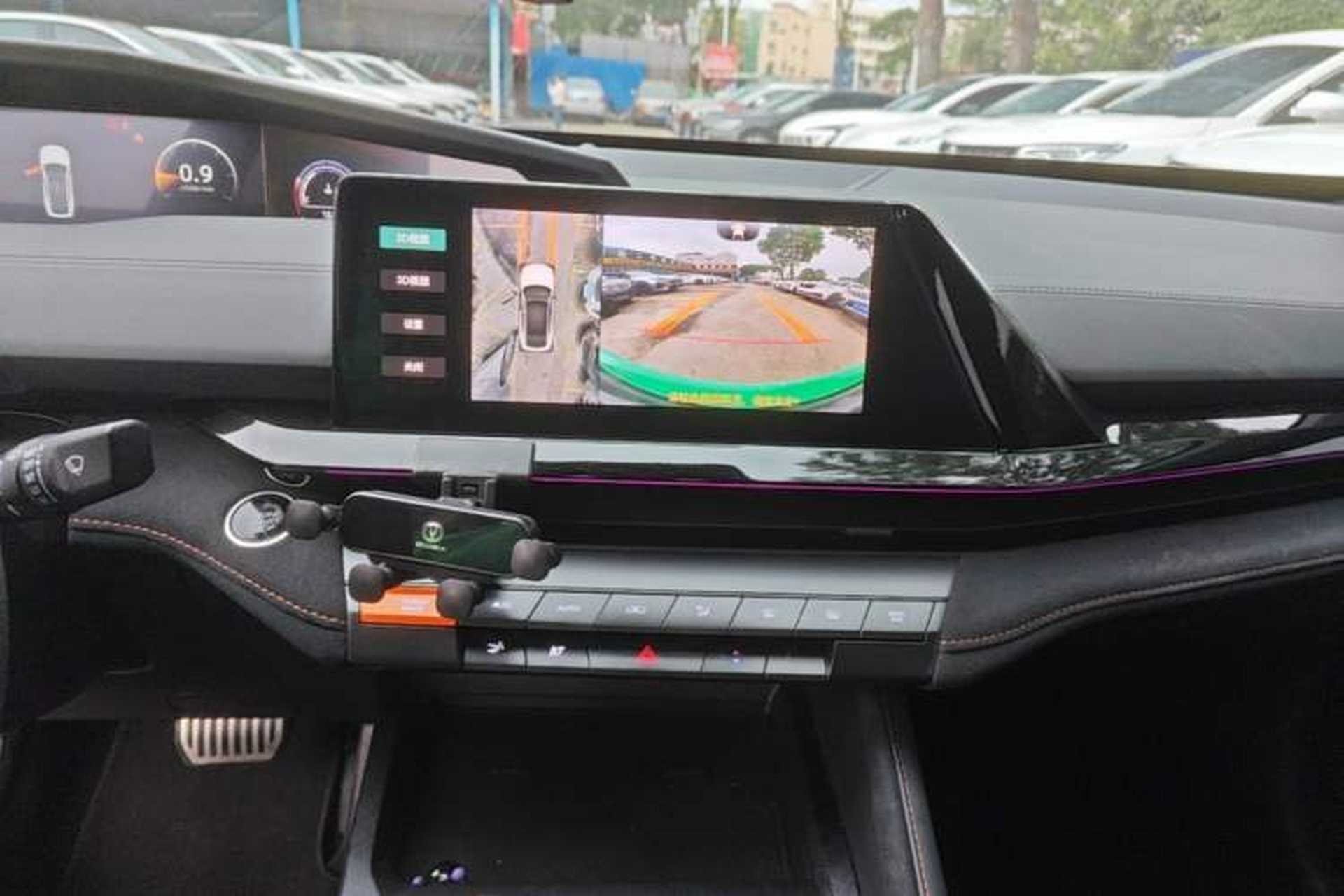 Used CHANGAN UNI-V 2022 1.5T Sport Edition Audio And AC Panel