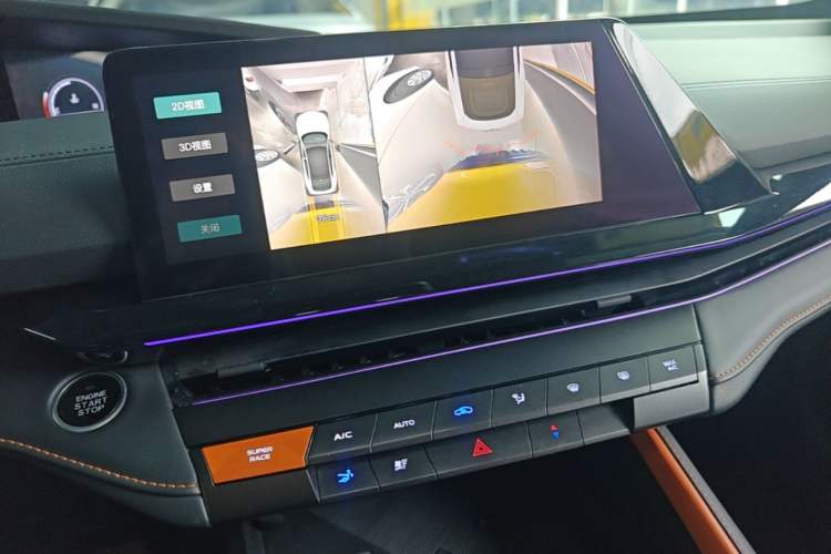 Used CHANGAN UNI-V 2022 1.5T Prestige Version Audio And AC Panel