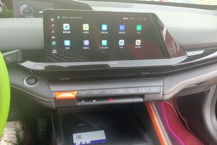 Used CHANGAN UNI-V 2022 1.5T Prestige Version Audio And AC Panel