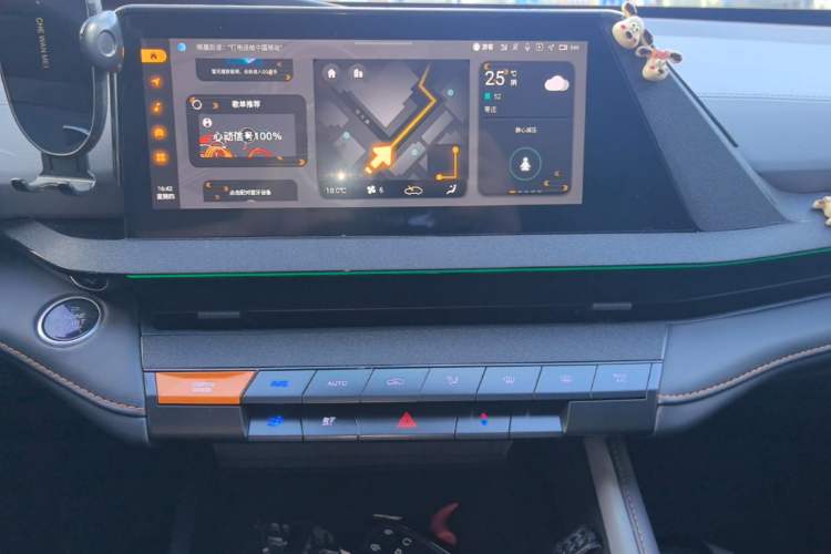 Used CHANGAN UNI-V 2022 1.5T Prestige Version Audio And AC Panel