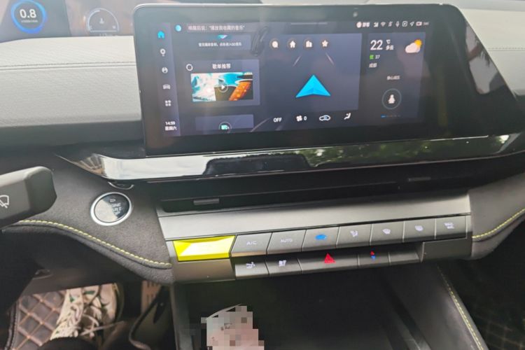 Used CHANGAN UNI-V 2022 1.5T Sport Edition Audio And AC Panel
