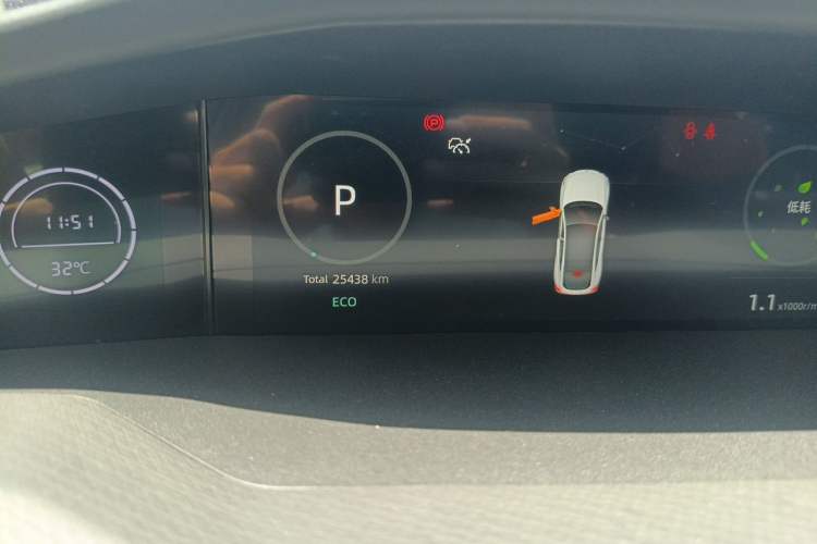 Used CHANGAN UNI-V 2022 1.5T Sport Edition Instrument Cluster
