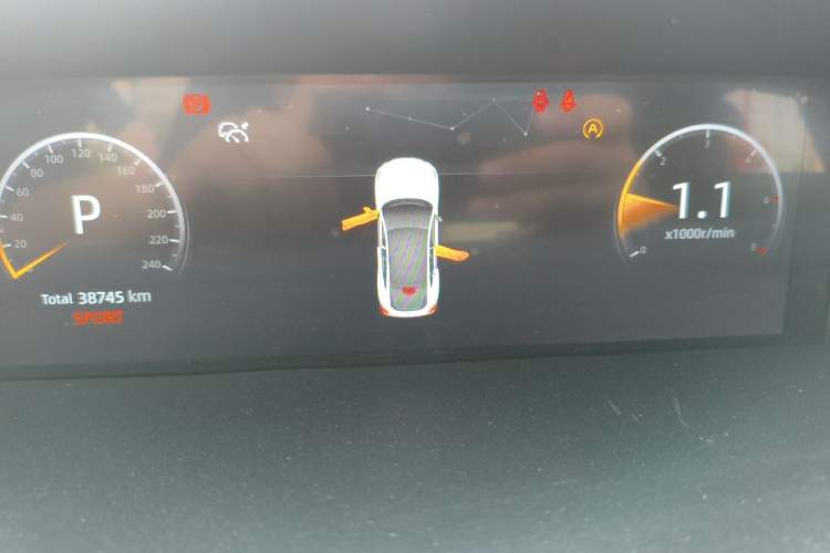 Used CHANGAN UNI-V 2022 1.5T Sport Edition Instrument Cluster