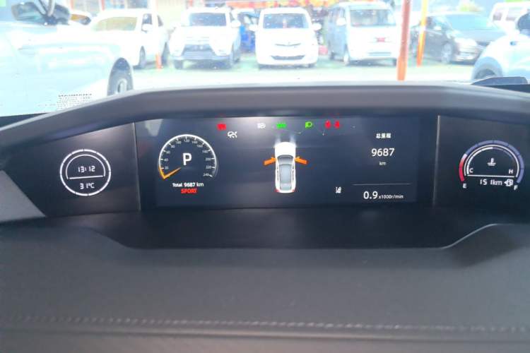 Used CHANGAN UNI-V 2022 2.0T Leading-Speed Edition Instrument Cluster