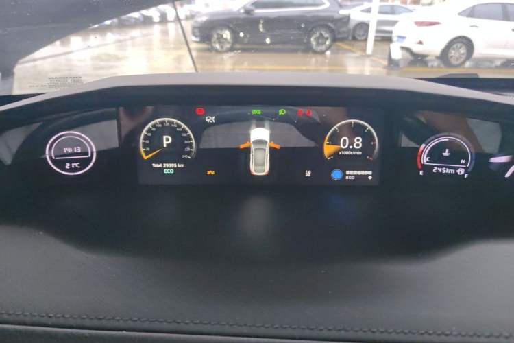Used CHANGAN UNI-V 2022 1.5T Sport Edition Odometer Close Up