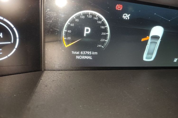 Used CHANGAN UNI-V 2022 1.5T Sport Edition Odometer Close Up