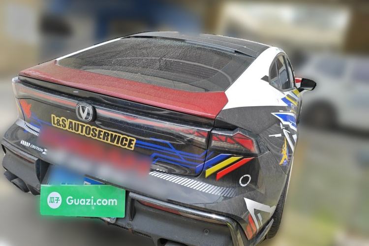 Used CHANGAN UNI-V 2022 1.5T Sport Edition Rear Right 45 Deg