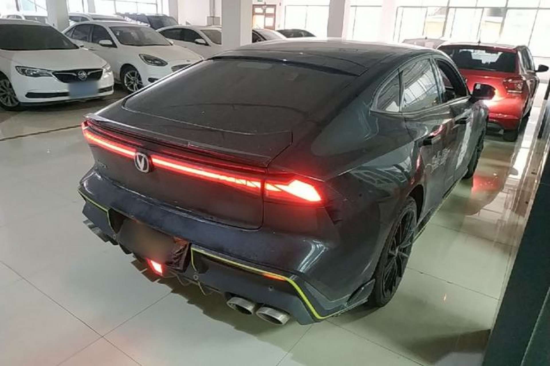 Used CHANGAN UNI-V 2022 1.5T Sport Edition Rear Right 45 Deg