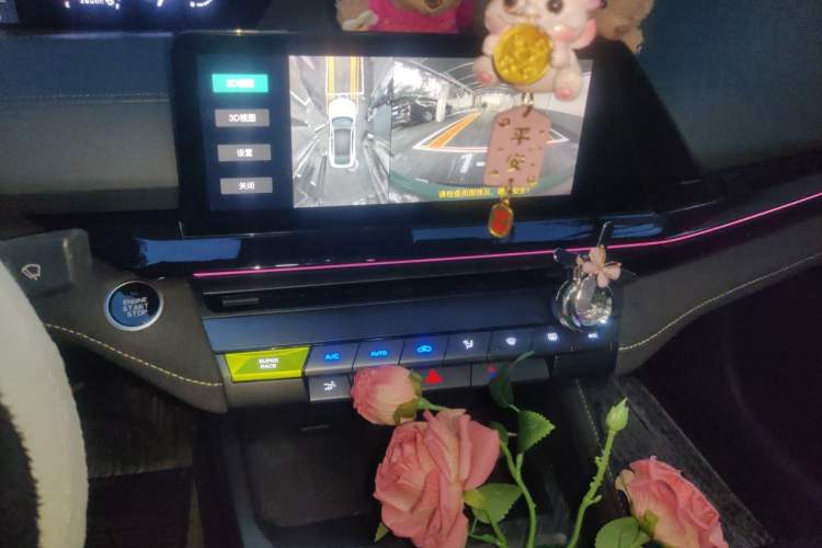 Used CHANGAN UNI-V 2022 1.5T Sport Edition Audio And AC Panel