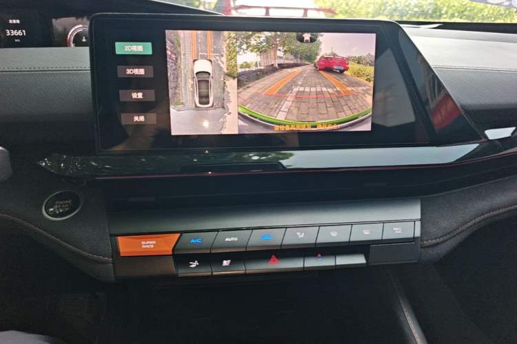 Used CHANGAN UNI-V 2022 1.5T Sport Edition Audio And AC Panel
