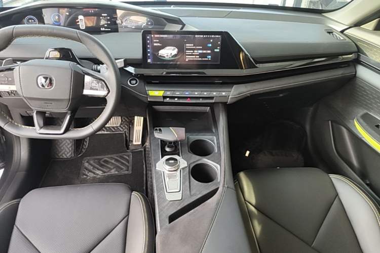 Used CHANGAN UNI-V 2022 1.5T Sport Edition Audio And AC Panel