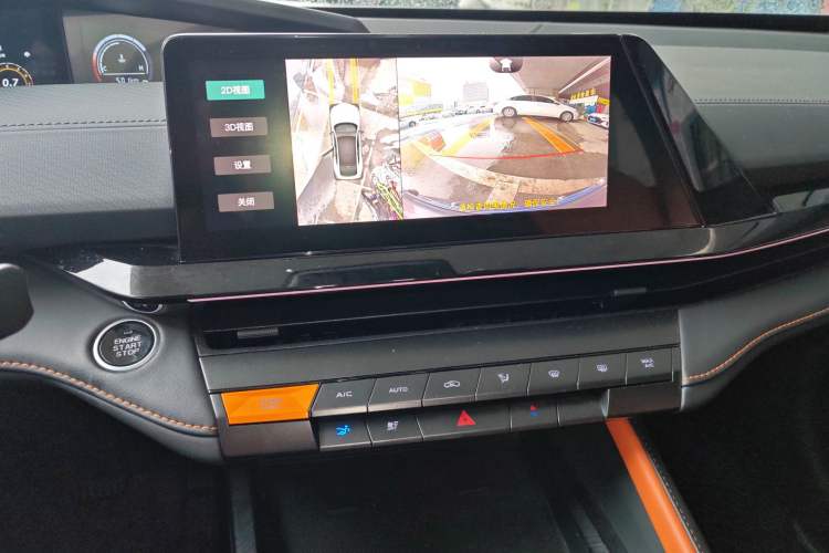 Used CHANGAN UNI-V 2022 1.5T Prestige Version Audio And AC Panel