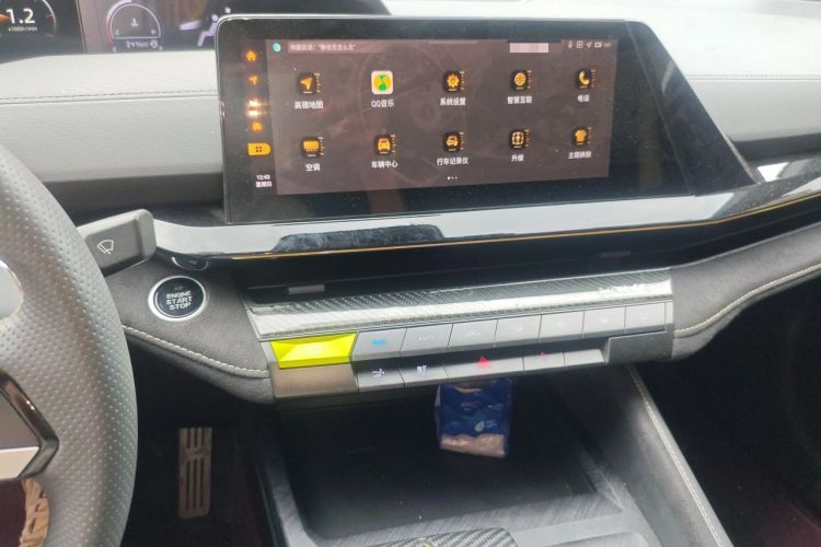 Used CHANGAN UNI-V 2022 1.5T Sport Edition Audio And AC Panel